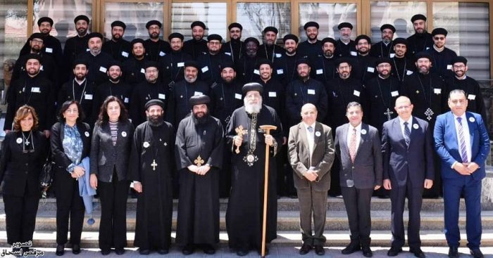 إنطلاق فعاليات الدورة التدريبية الأساسية لعدد من الآباء الكهنة الجدد بمركز لوجوس للمؤتمرات